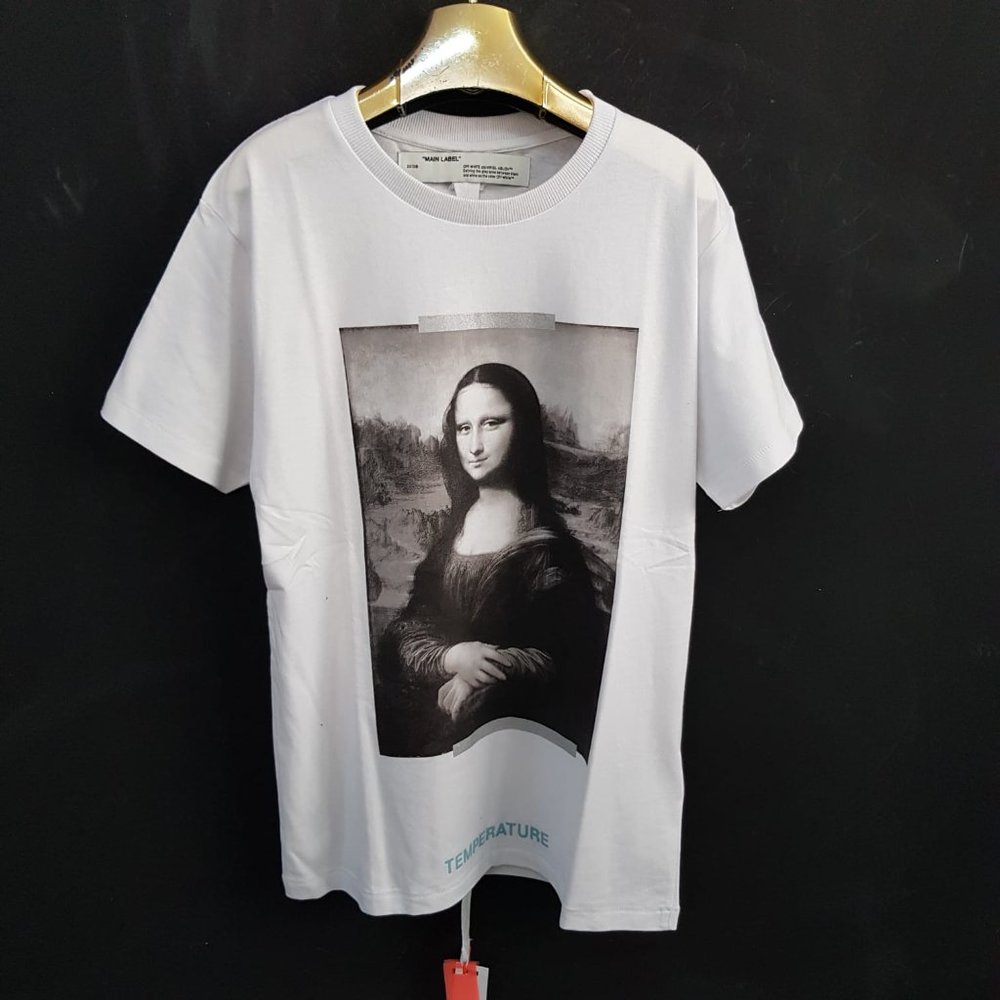 Off-White Mona Lisa Painting White T-Shirt